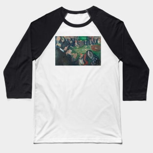 At the Roulette Table in Monte Carlo by Edvard Munch Baseball T-Shirt